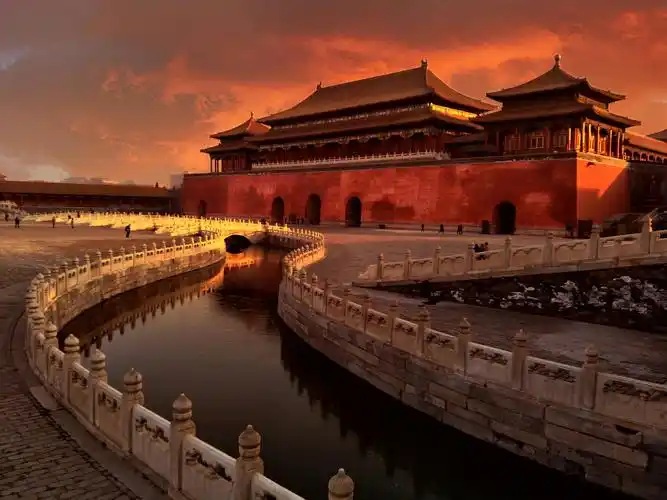 故宫夕照(r9s拍摄)