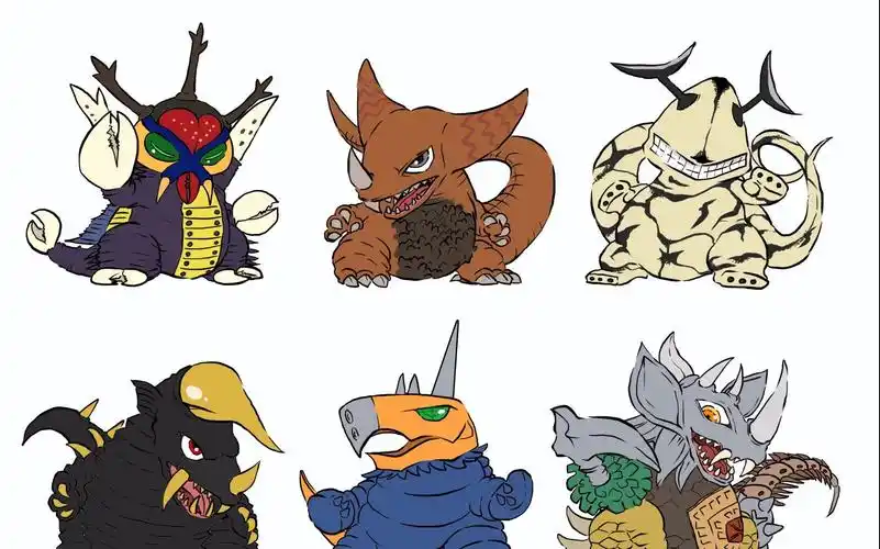 【奥特曼】兽&宇宙人 系列合集