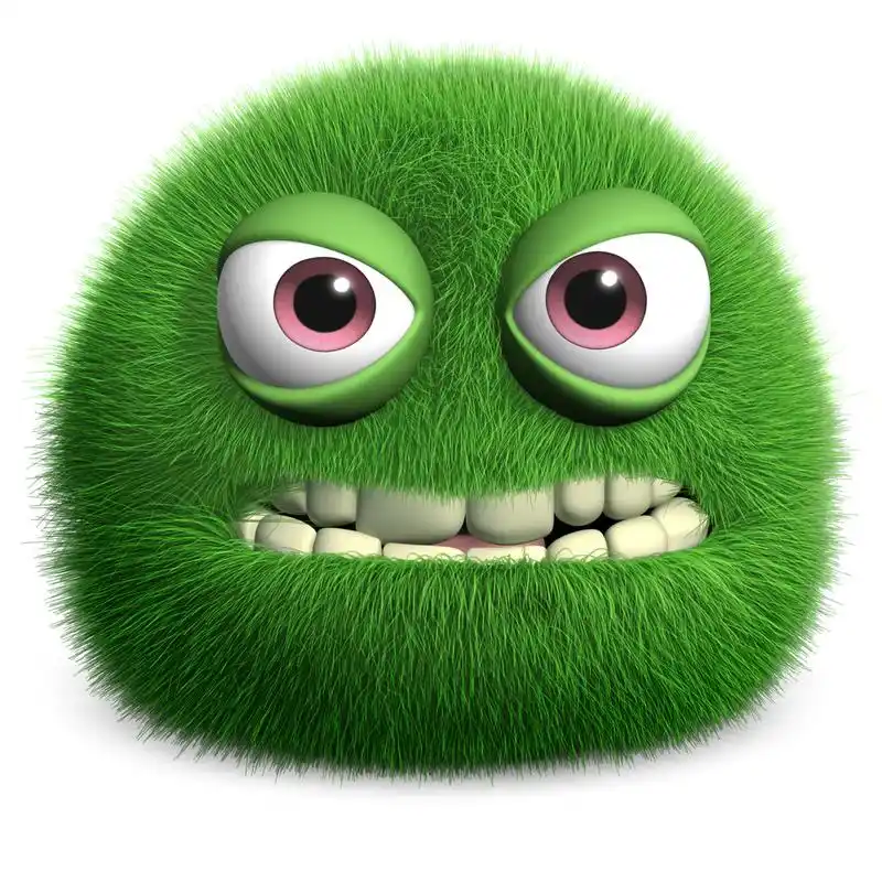 绿毛怪物,毛茸茸的怪物