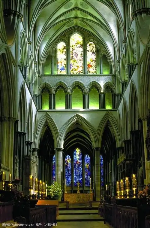 唯美欧洲教堂图片