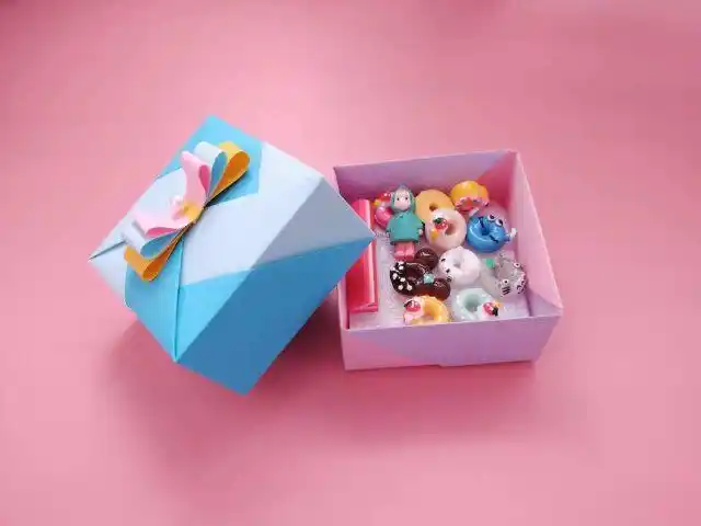 简单纸盒子的折法 - 第10张