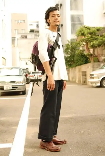 日本街头盘点 日系潮男街拍抓眼球