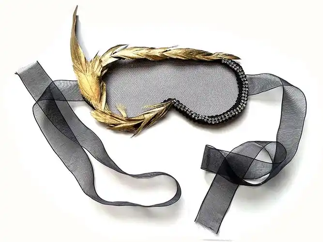 范丞丞同款眼罩欧美舞台夸张蕾丝半脸面罩面具个性写真摄影道具