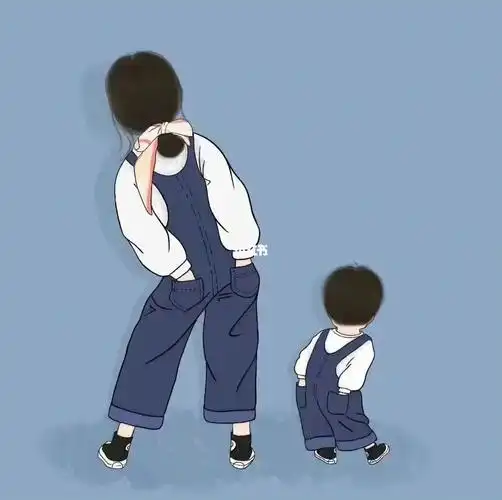 被这对头像受不了好想一个人有两个微信 还有两个宝儿  男宝女宝都要