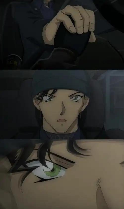 名侦探柯南#剧场版《绯色的弹丸》预告里的赤井秀一08这个男人真的