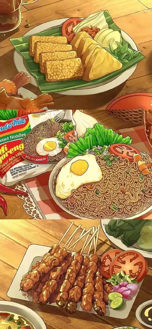 吃货的世界太美好了,可爱的吃货女生动漫图片大全(动漫美食壁纸