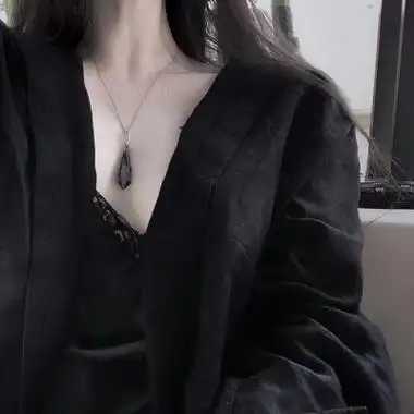 黑色系优质部位女头,女生头像图片