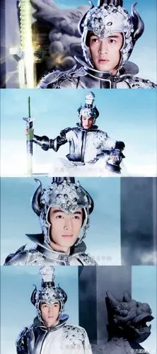 胡歌《仙剑奇侠传三》【飞蓬】剑眉英发,鼻梁高挺,双目炯炯,长发飘然