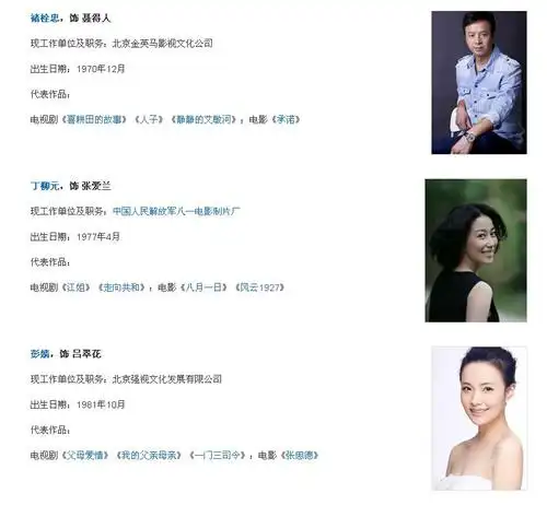 展开全部 演员表 角色      演员     聂得人    褚栓忠     张爱