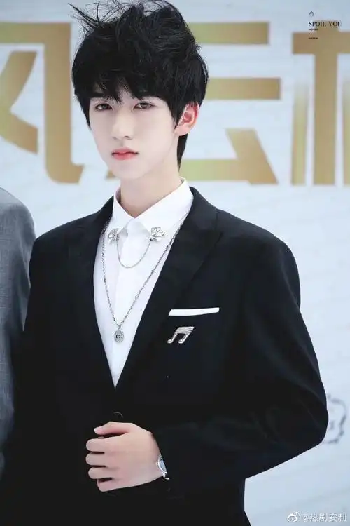 贺峻霖面纱造型