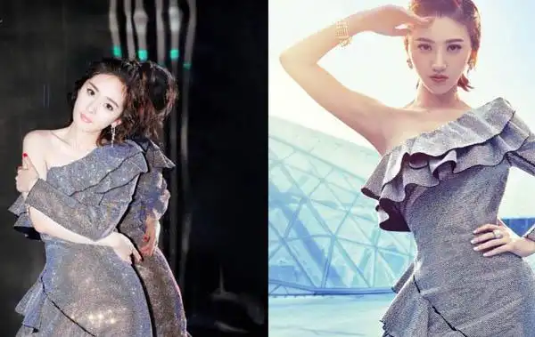 杨幂景甜撞衫! 一个化身小女人温柔妩媚 一个攻气尽显