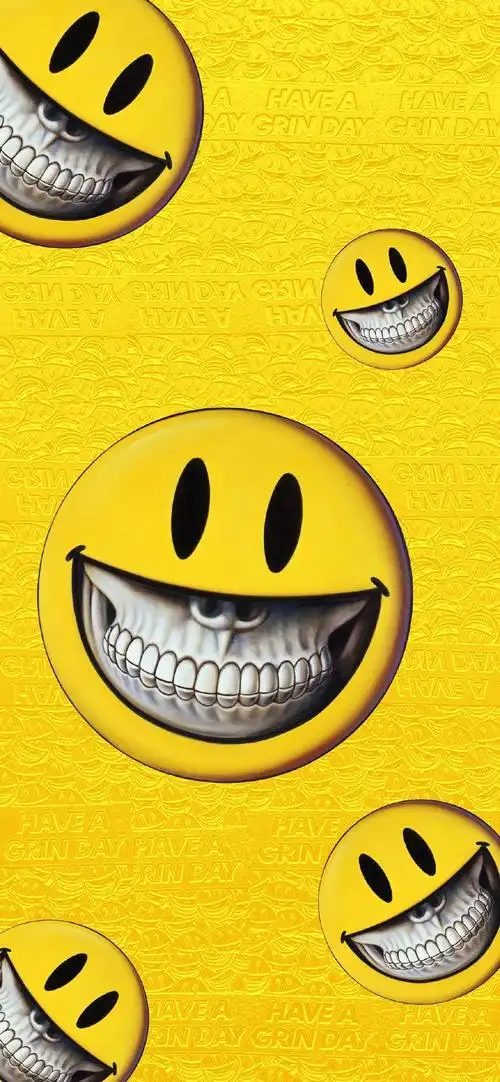 创意恶搞笑脸表情高清手机壁纸