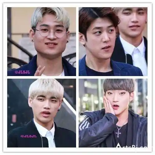 韩国惊现"最丑男团",戽斗脸和国字脸 ,气质猥琐