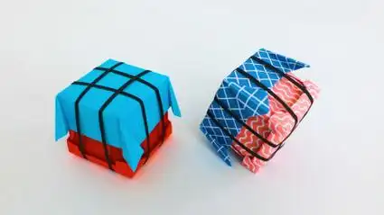 折纸《绝地求生》空投箱,可以开现实版装备了,简单几步教你学会-生活