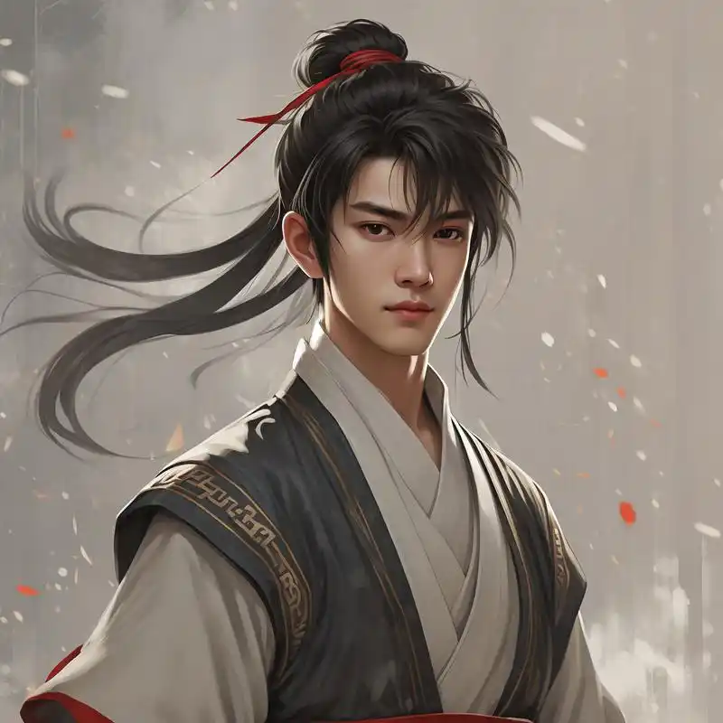 超燃古风动漫男生头像97 分享一组古风动漫男生头像,江湖侠义,少年