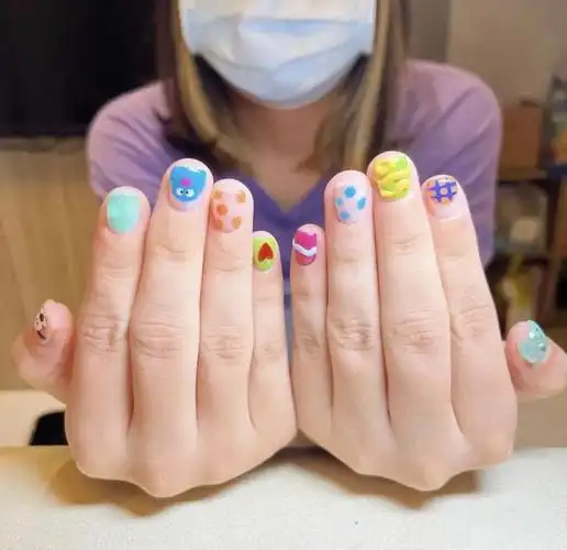 童趣感美甲快来抄小学生作业文末开奖