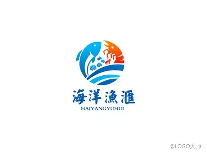海鲜主题logo设计合集鉴赏