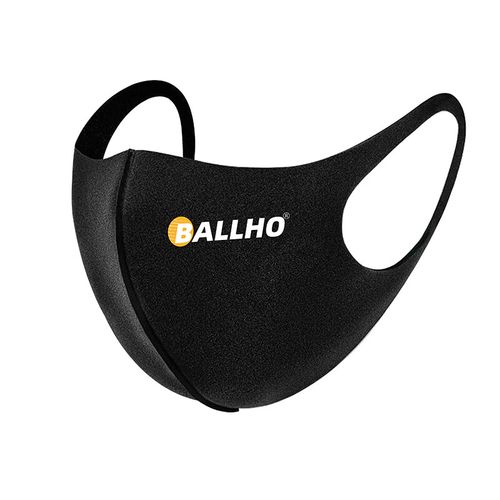 海绵口罩可水洗 新款口罩男女潮款运动时尚海绵3d立体黑色防尘夏季