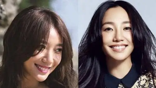 白百合和王珞丹对比图长得太像了傻傻分不清楚