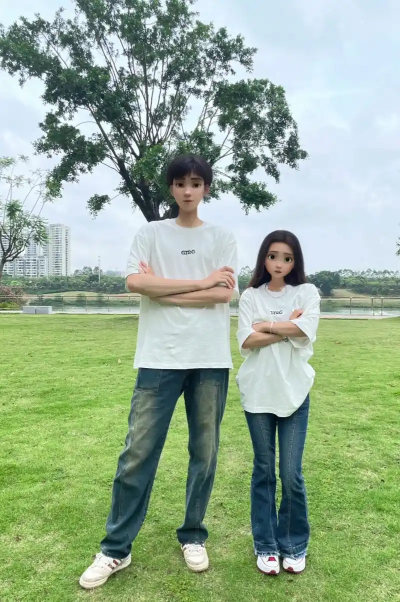 153and188.娇妻不过肩#最萌身高差 #体型差 #恋爱 - 抖音