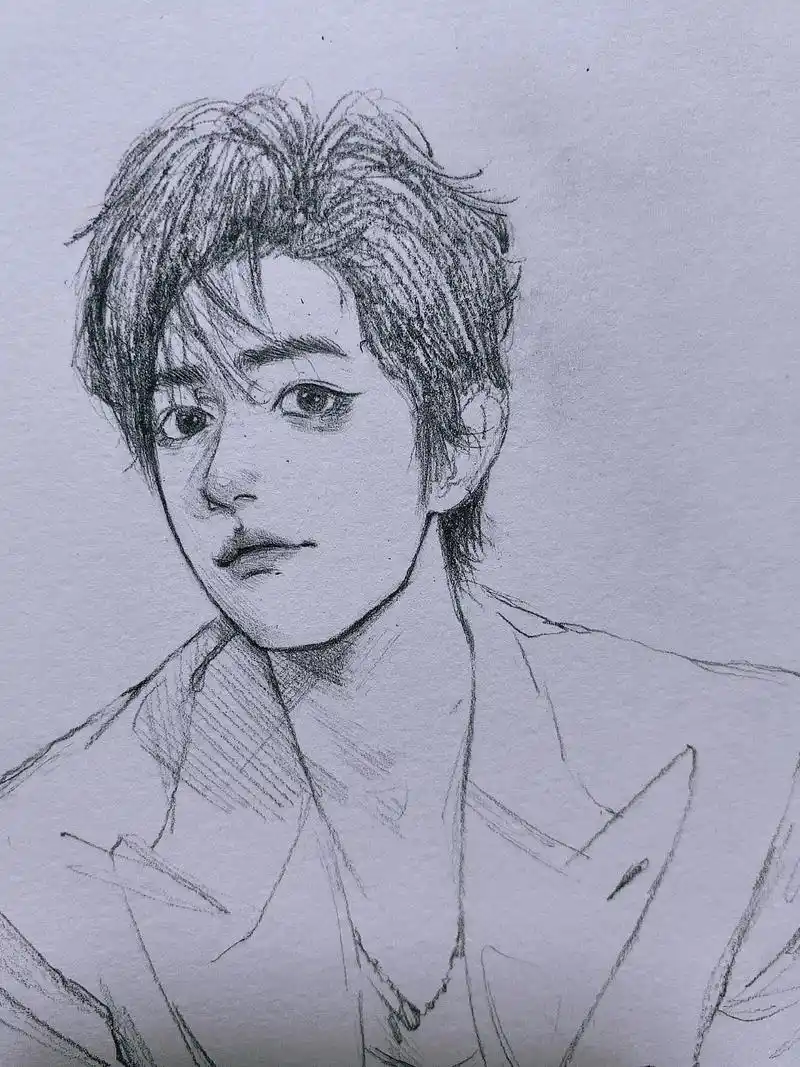 《第1845日》#肖战 #画画 #手绘 终于顿悟为什么别人画 - 抖音