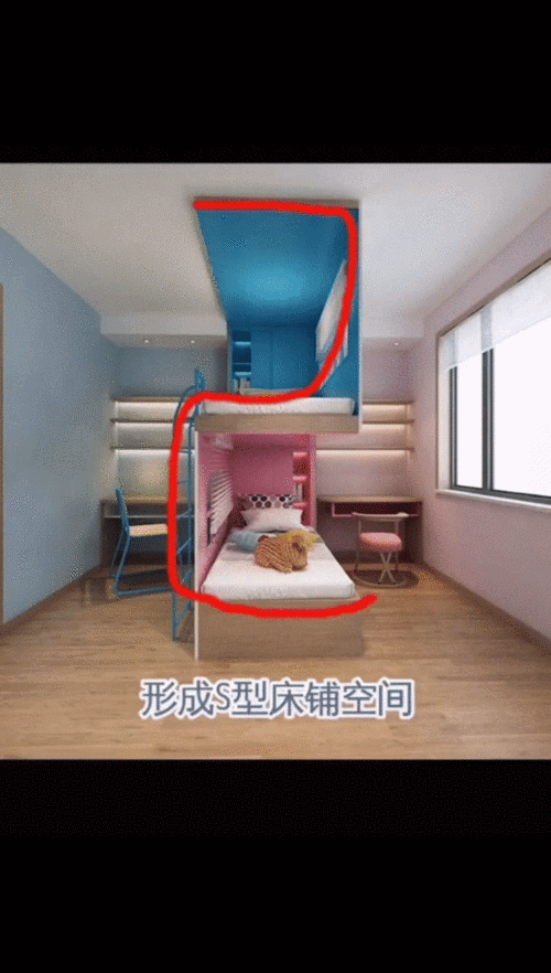 男孩女孩一间房,他的儿童房设计,获家长疯狂收藏点赞