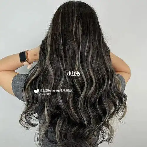 北京挑染头发巴黎画染 北京女生漂头发染发