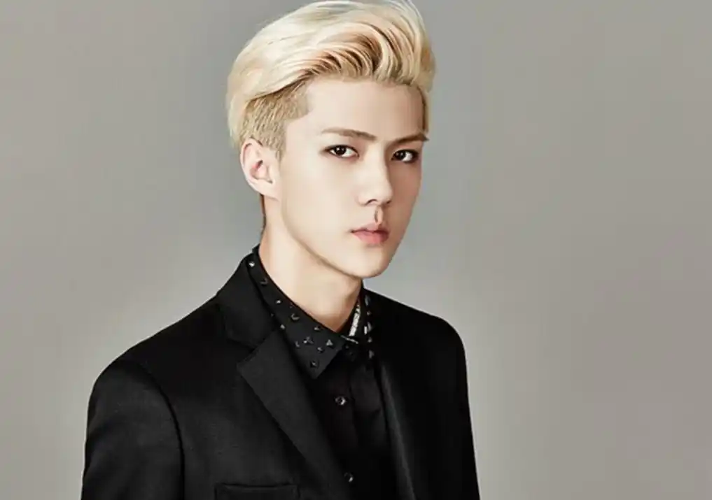 吴世勋灰发忧郁,金发贵气逼人,彩虹发色更显放荡不羁!