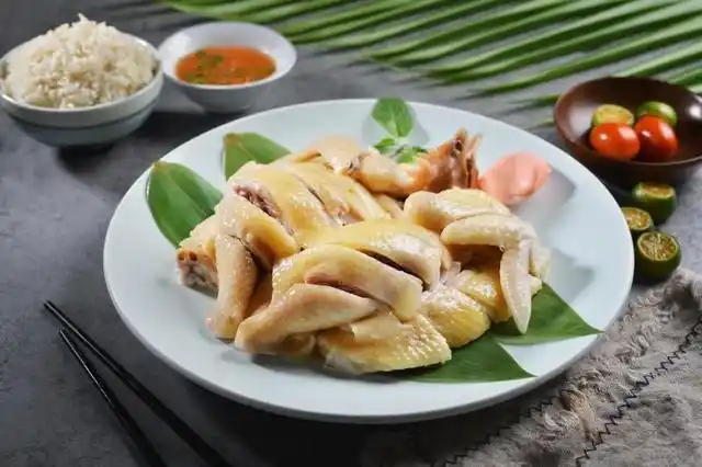 金牌文昌鸡(广州花地明珠酒店特色菜品)