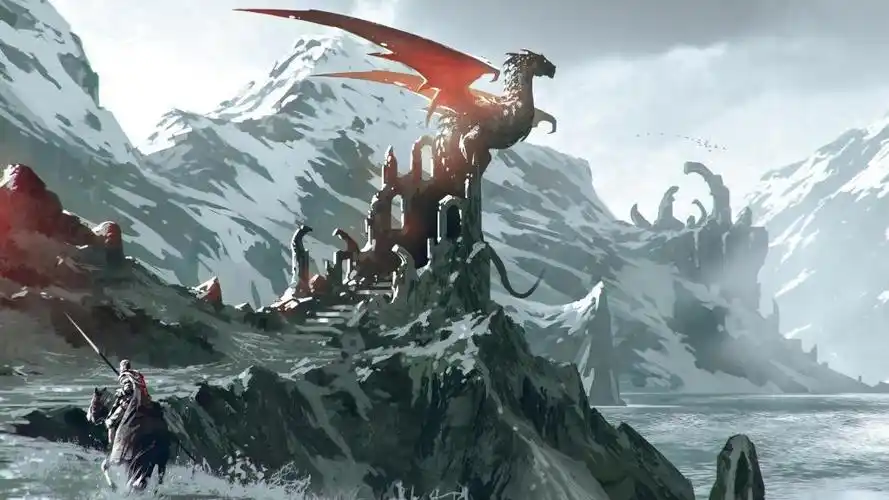 霸气冷酷的西方巨龙,高清图片,电脑桌面-壁纸族