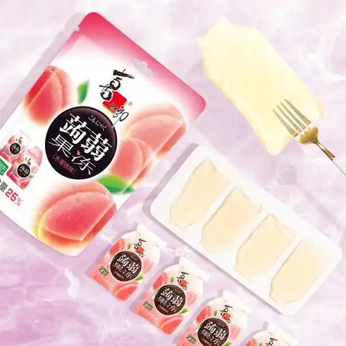 蒟蒻果冻喜之郎120g果汁脂肪魔芋葡萄水蜜桃儿童果冻