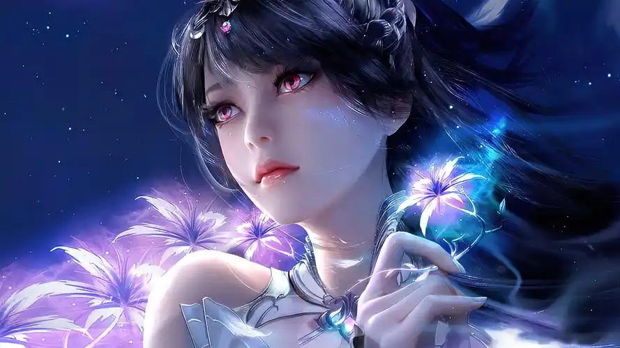 斗罗大陆 唯美小舞高清壁纸_动漫壁纸_墨鱼部落格