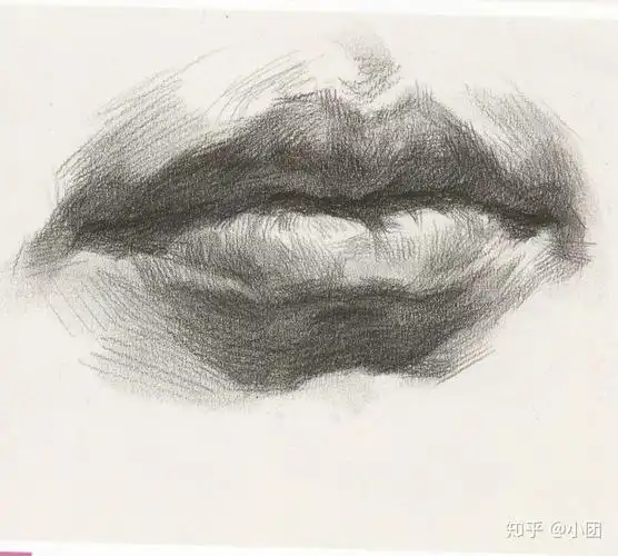 全面解析素描五官绘画方法嘴巴篇第10期小团