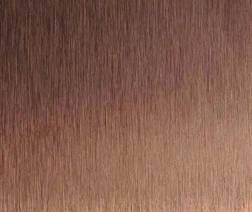 咖啡色拉丝不锈钢