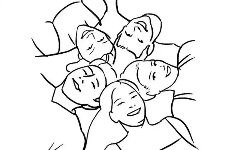 21个团体合照的拍摄姿势