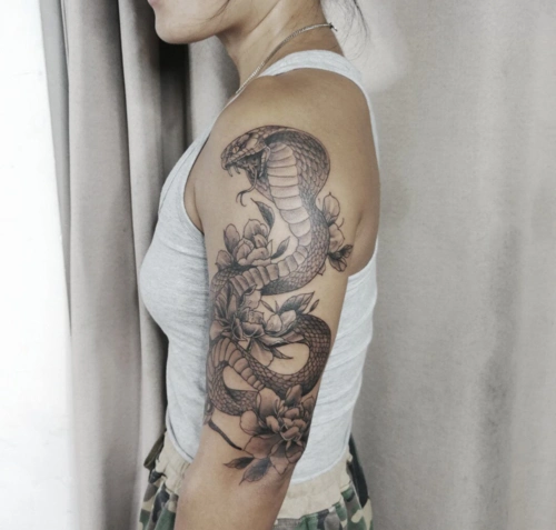 手臂纹身图案大全最潮胳膊纹身图集19