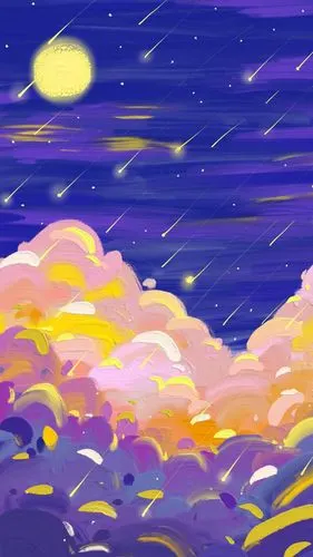 油画壁纸 - 春日壁纸 插画 素材 ins 韩系 可爱 简约 手绘 动漫 锁屏