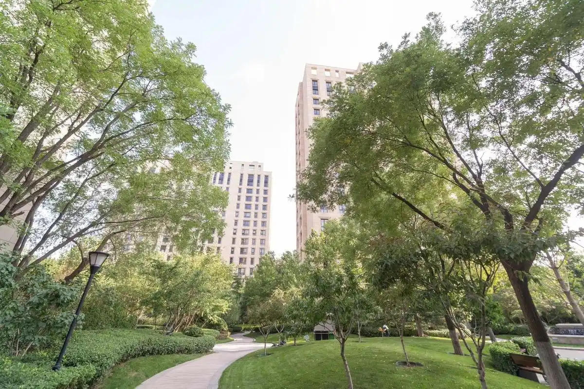 望京金茂府全屋层高4.5米有花园.