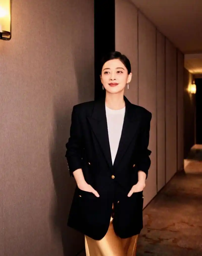 梅婷最新造型,端庄,大气,高贵,优雅,真的是太美,太漂亮了!