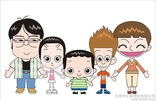 圣诞礼品 5cm pvc 公仔 家有儿女 人物公仔 厂家直销 淘宝热销