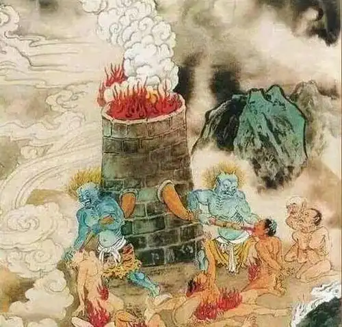 传说中十八层地狱的恐怖景象!