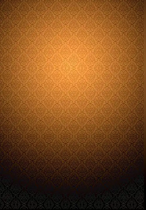 暗金花纹背景