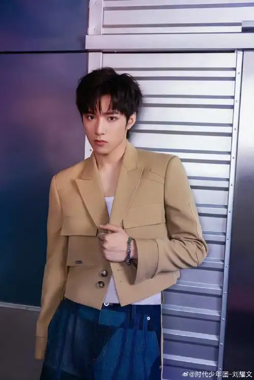 v-style##刘耀文美拉德西装