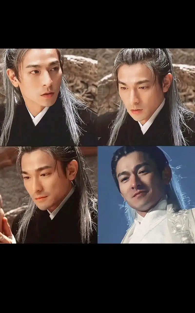 大多数人没见过的华仔年轻帅照咱这里有