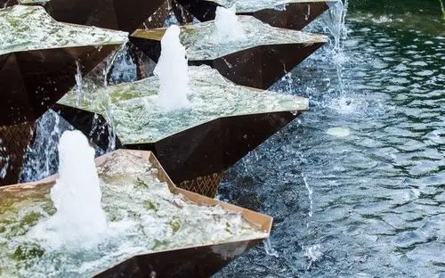 特色水景售楼部水景水景跌水水景示范区水景异形跌水瀑布雕刻水景制作