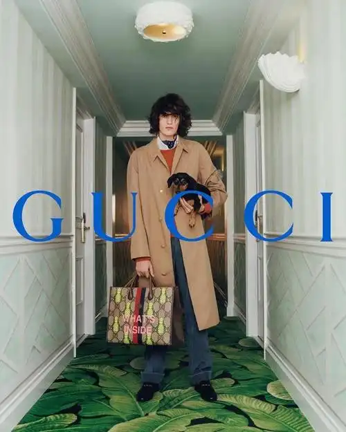 sammy pandolfi(萨米·潘多尔菲)成为了 gucci 最新广告男模特.