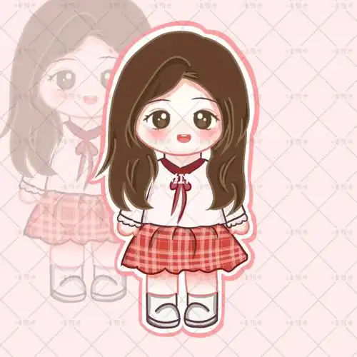 客单展示丨关晓彤丨全身q版丨商稿