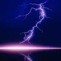 紫色闪电个性头像