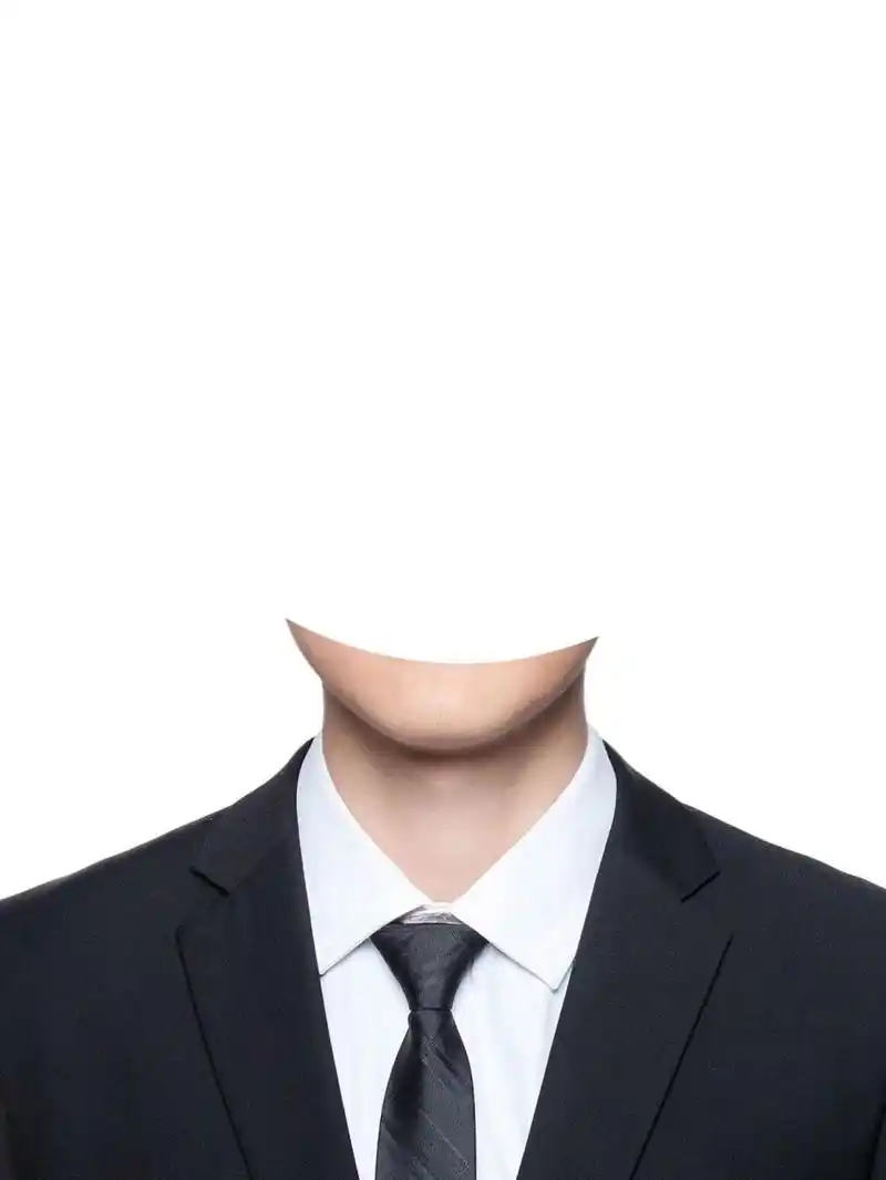 分享一组高清白色背景男士西装证件照模板 毕业季  有需要做简历的小