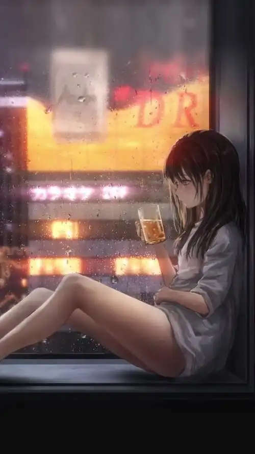 窗边少女1动态壁纸_高清竖屏视频下载-火萤壁纸